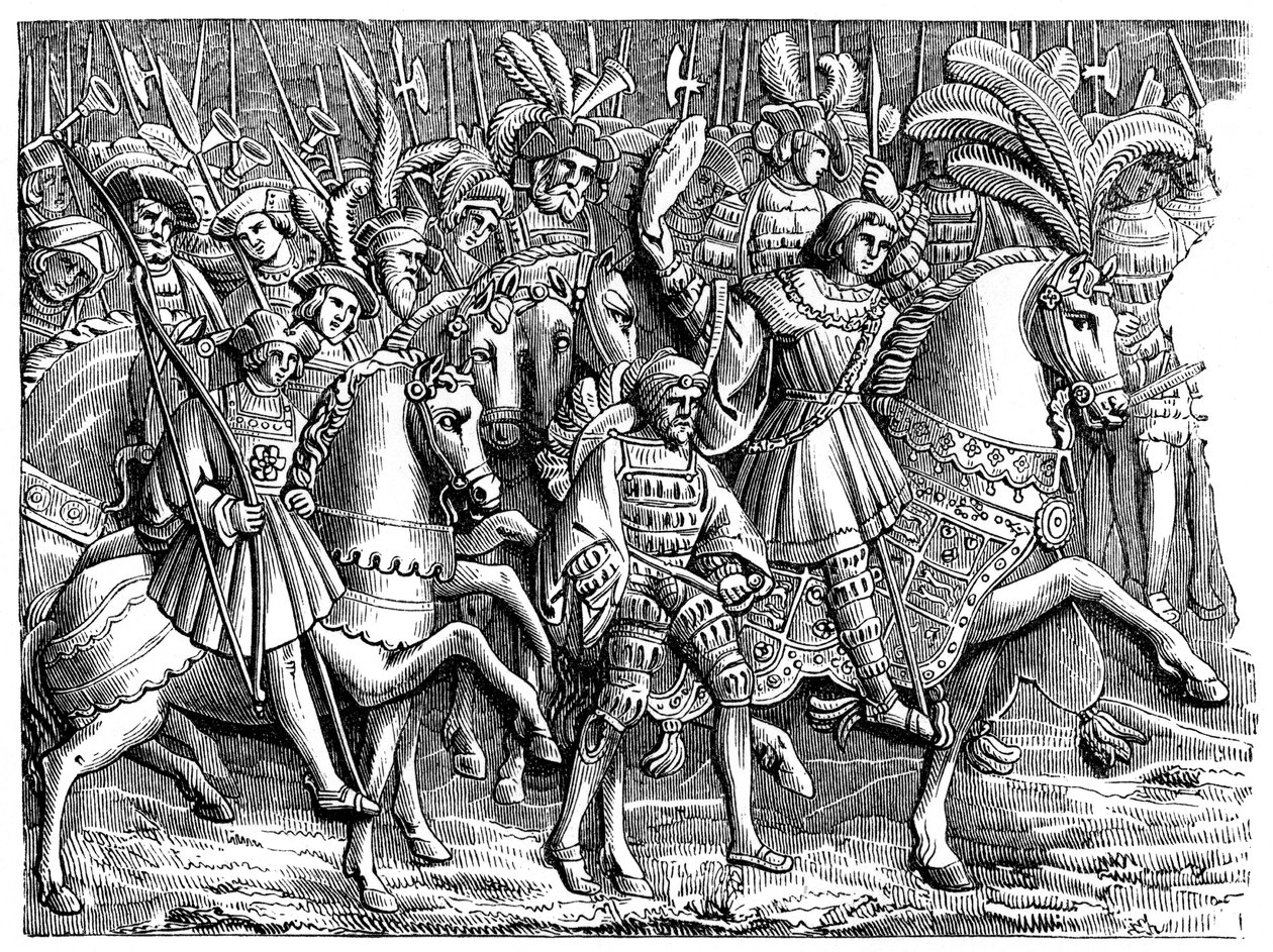 هنري الثامن في مجال قماش الذهب ، 1520 ، 1870 بواسطة غير معروف