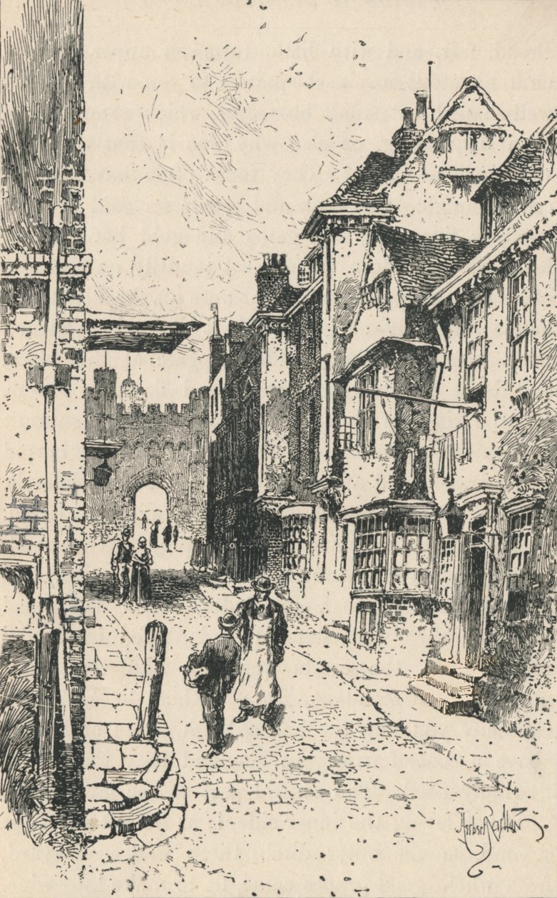 بوابة هنري الثامن ، 1895 بواسطة غير معروف