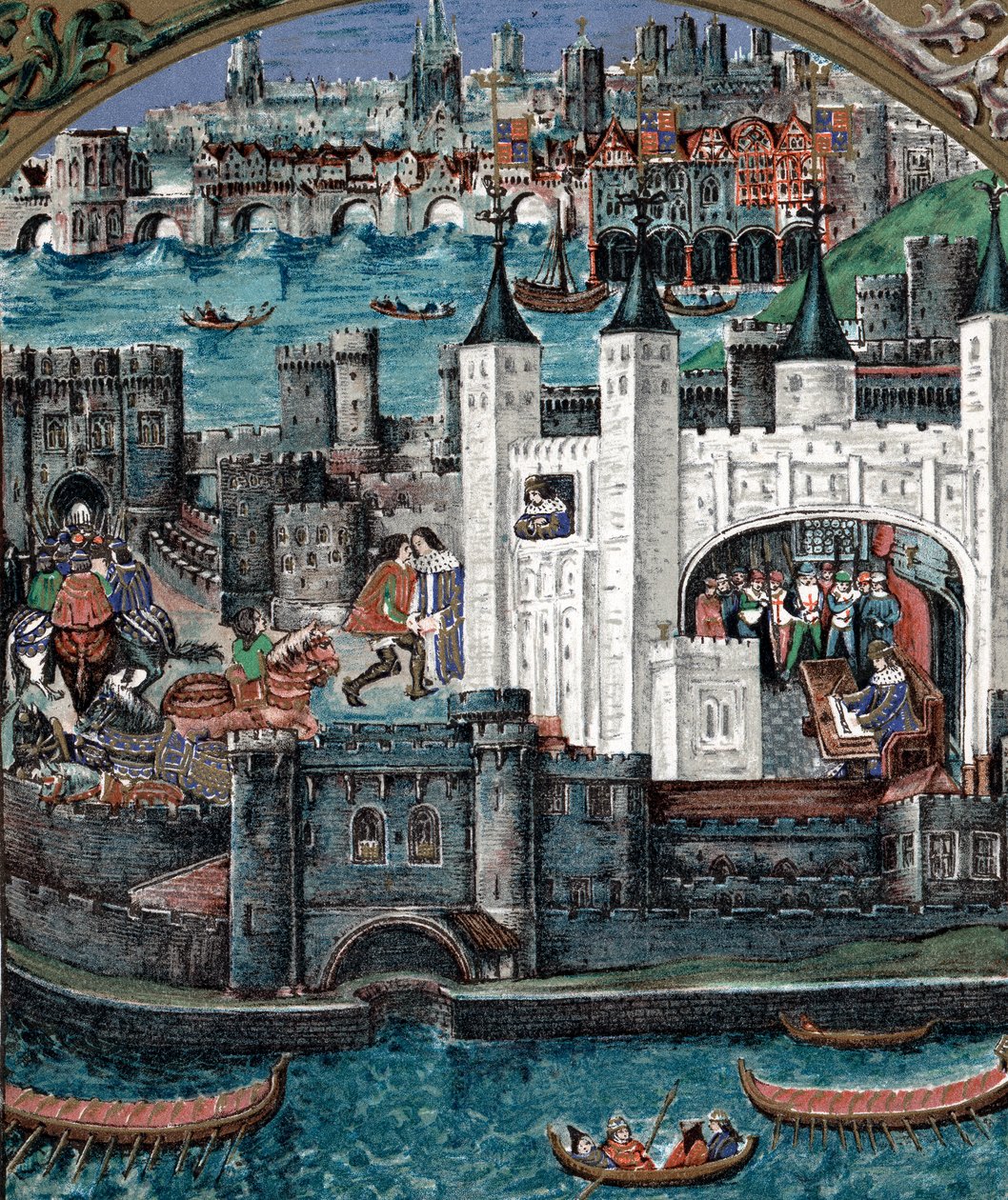 هنري السابع في برج لندن 1485-1509 بواسطة غير معروف