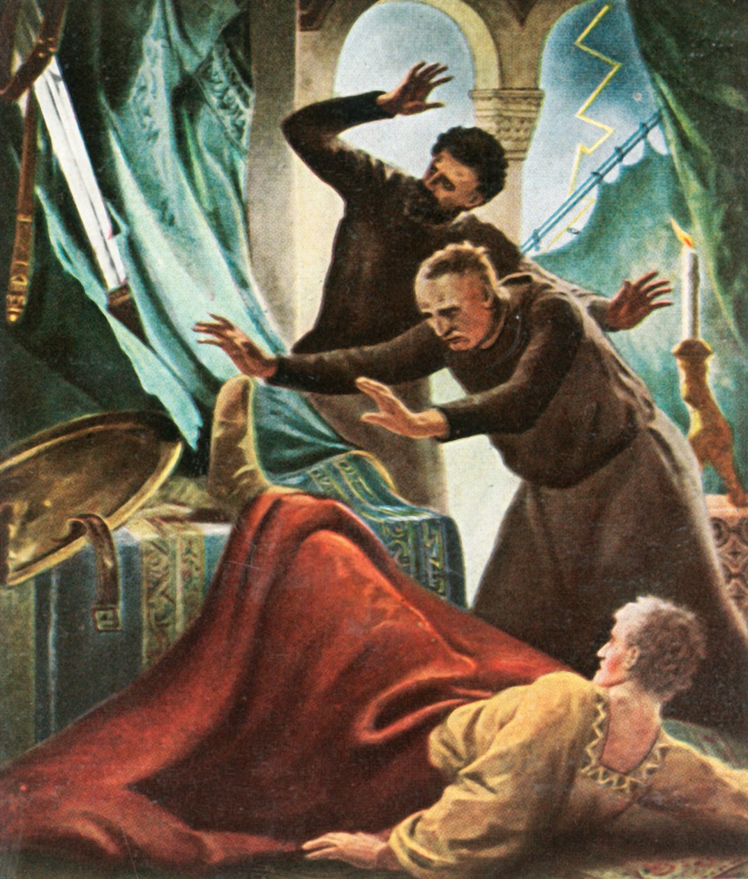 أصيب هنري الخامس بالبرق في المنزل الإمبراطوري في جوسلار ، 1936. بواسطة غير معروف