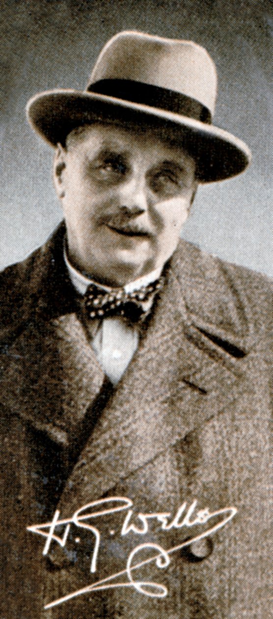 هربرت جورج إتش جي ويلز 1866-1946 ، كاتب إنجليزي ، 1935 بواسطة غير معروف