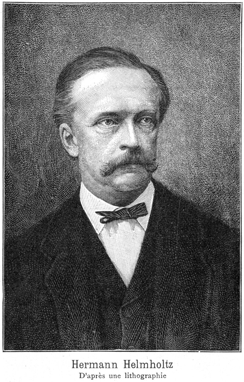 Hermann von Helmholtz 1821-1894 ، فيزيائي ألماني ، القرن التاسع عشر بواسطة غير معروف