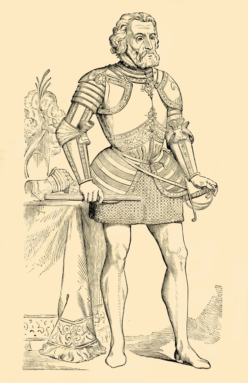 هيرناندو كورتيس ، c1530-1540 ، 1890. بواسطة غير معروف