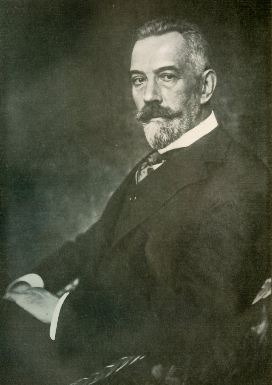 السيد فون بيثمان هولوف ، 1919. بواسطة غير معروف