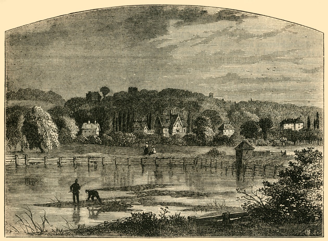 برك Highgate ، c1876. بواسطة غير معروف