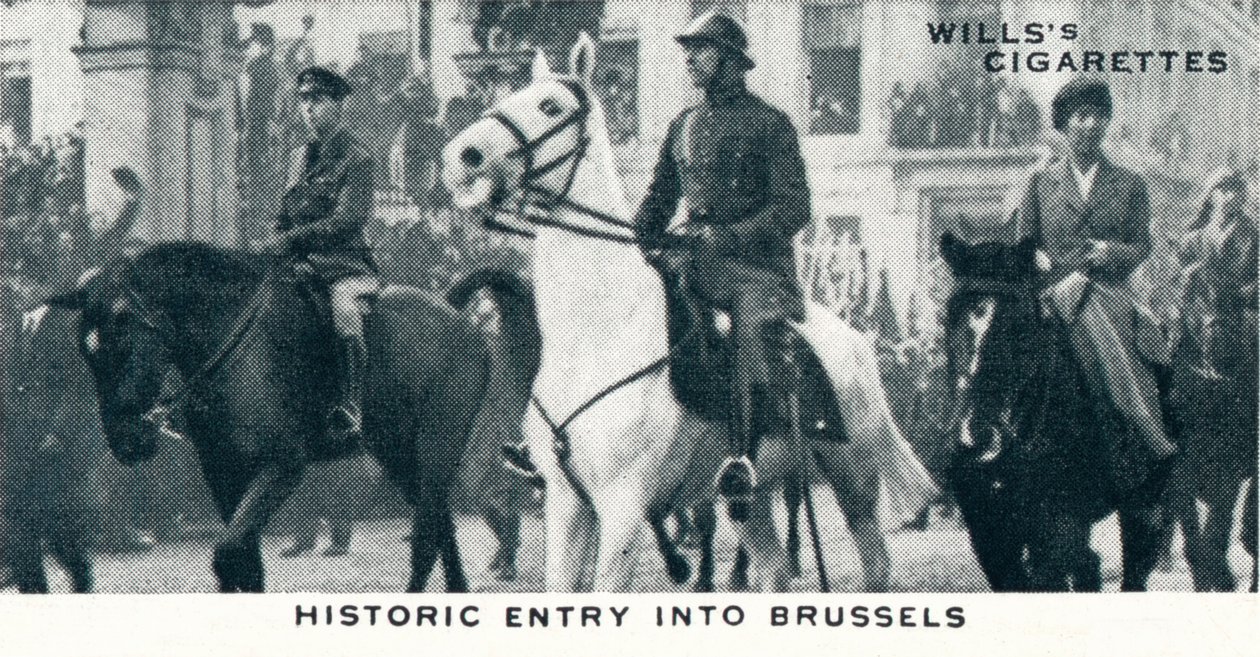 دخول تاريخي إلى بروكسل ، 1918 1937 بواسطة غير معروف