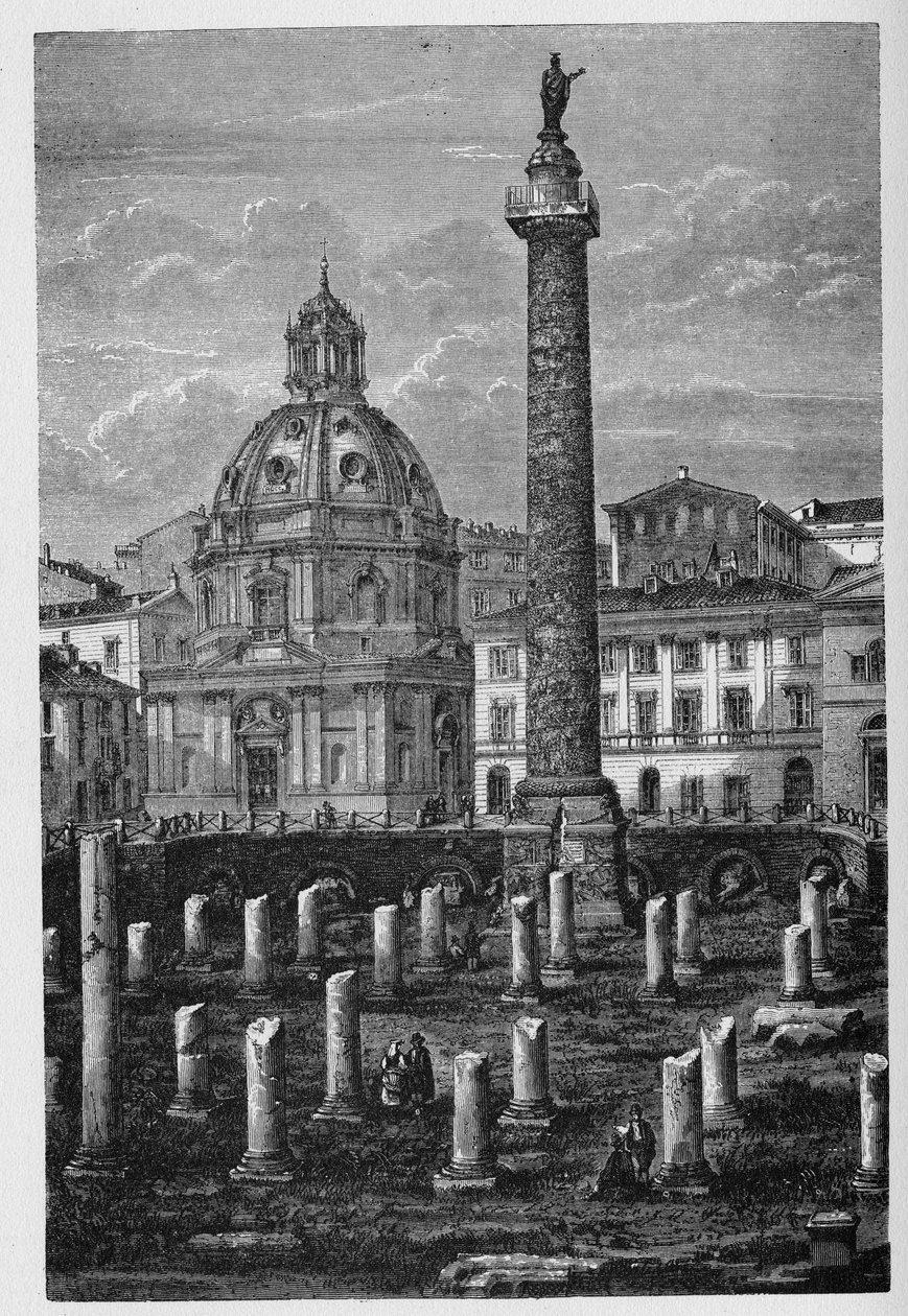 History of Ancient Rome. Rome engravings of 1872 بواسطة غير معروف