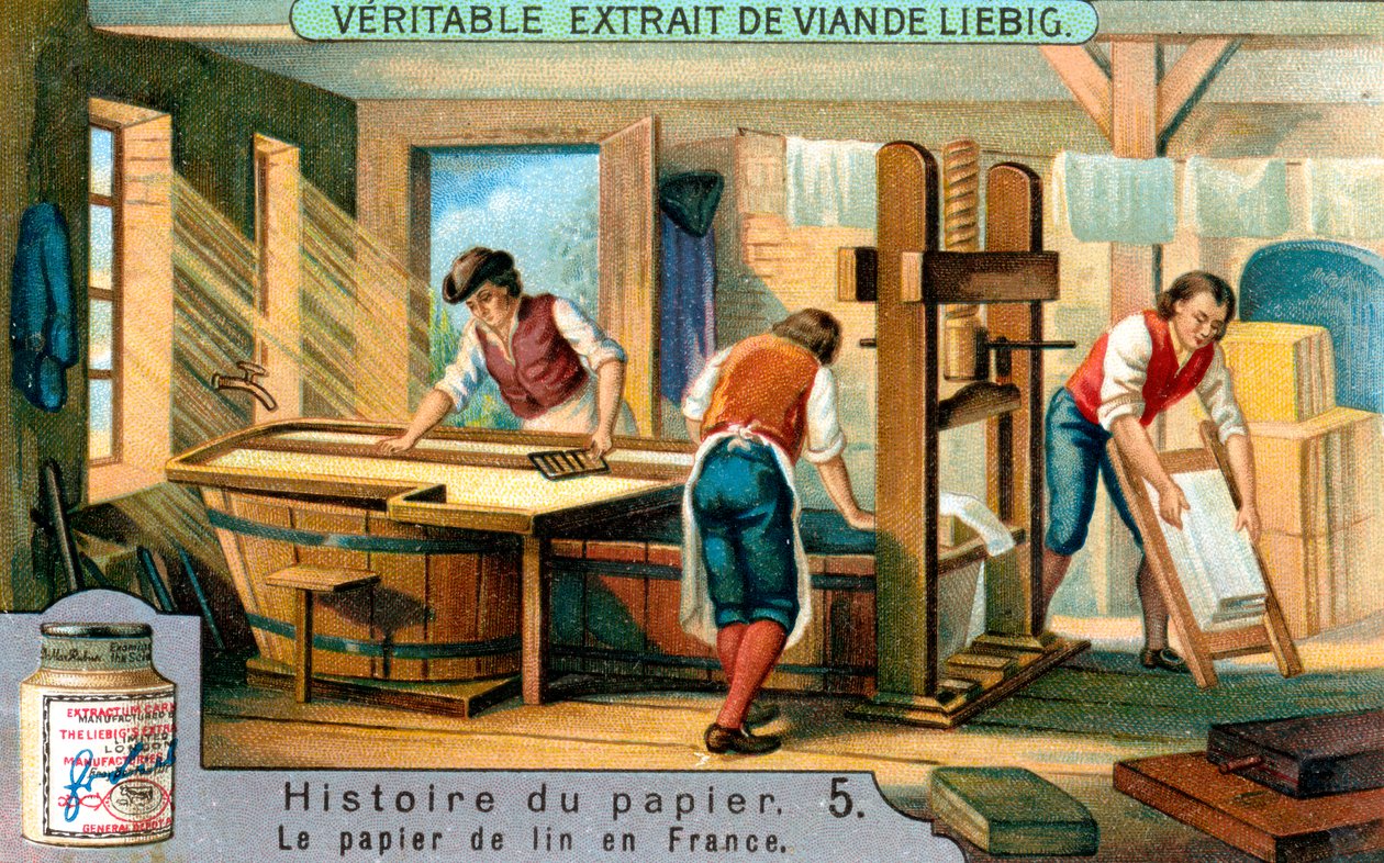 تاريخ الورق: 5 ، c1900 بواسطة غير معروف