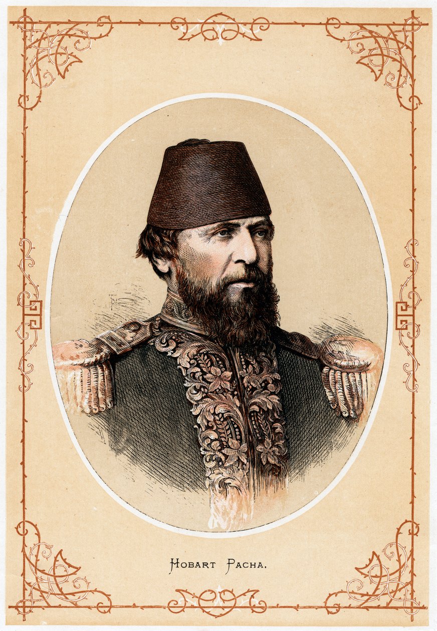 هوبارت باشا ، ضابط بحري إنجليزي ومستشار بحري لتركيا ، c1880 بواسطة غير معروف