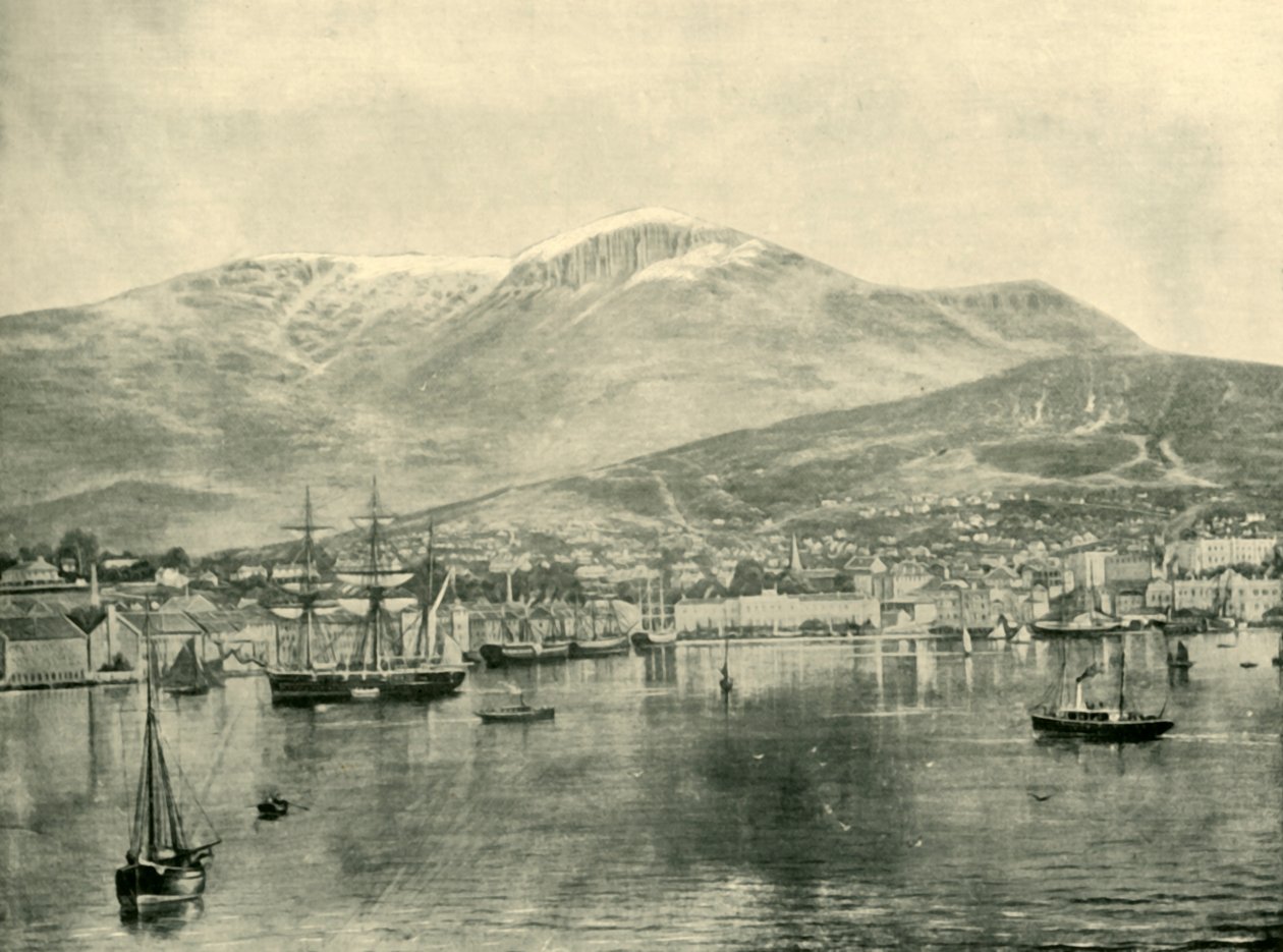 هوبارت ، من الخليج ، 1901. بواسطة غير معروف