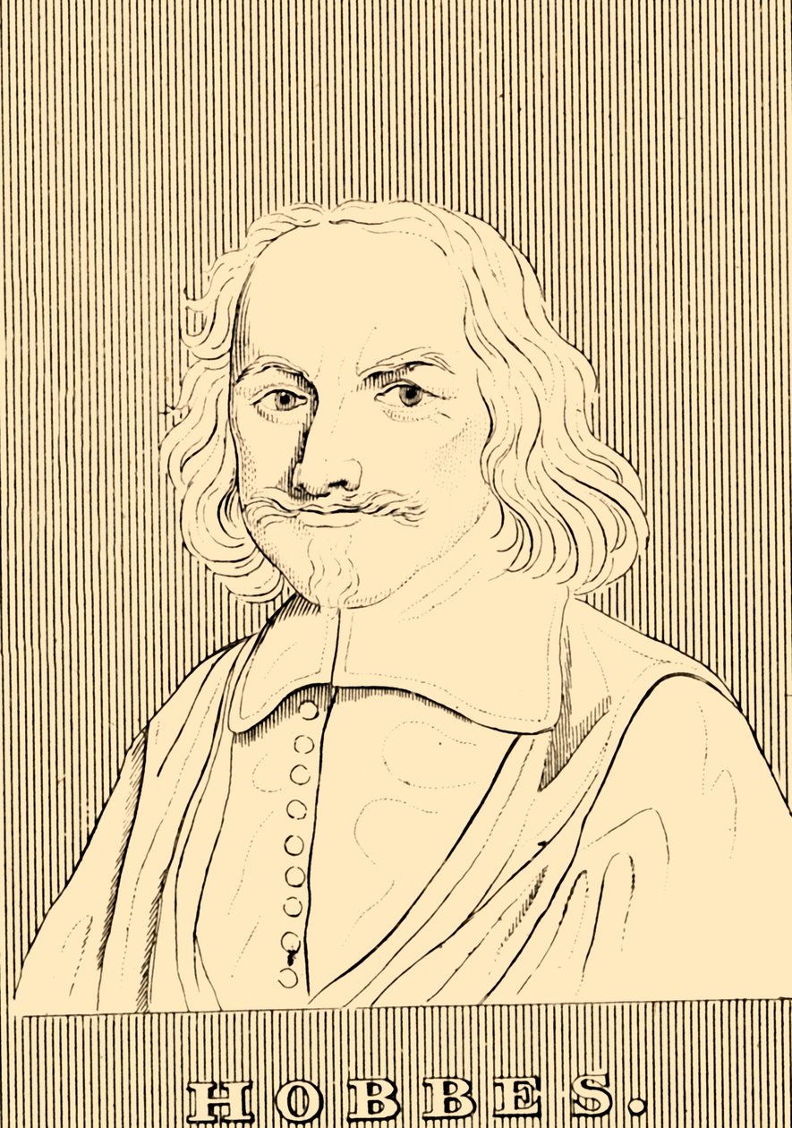 هوبز ، 1588-1679 ، 1830. بواسطة غير معروف