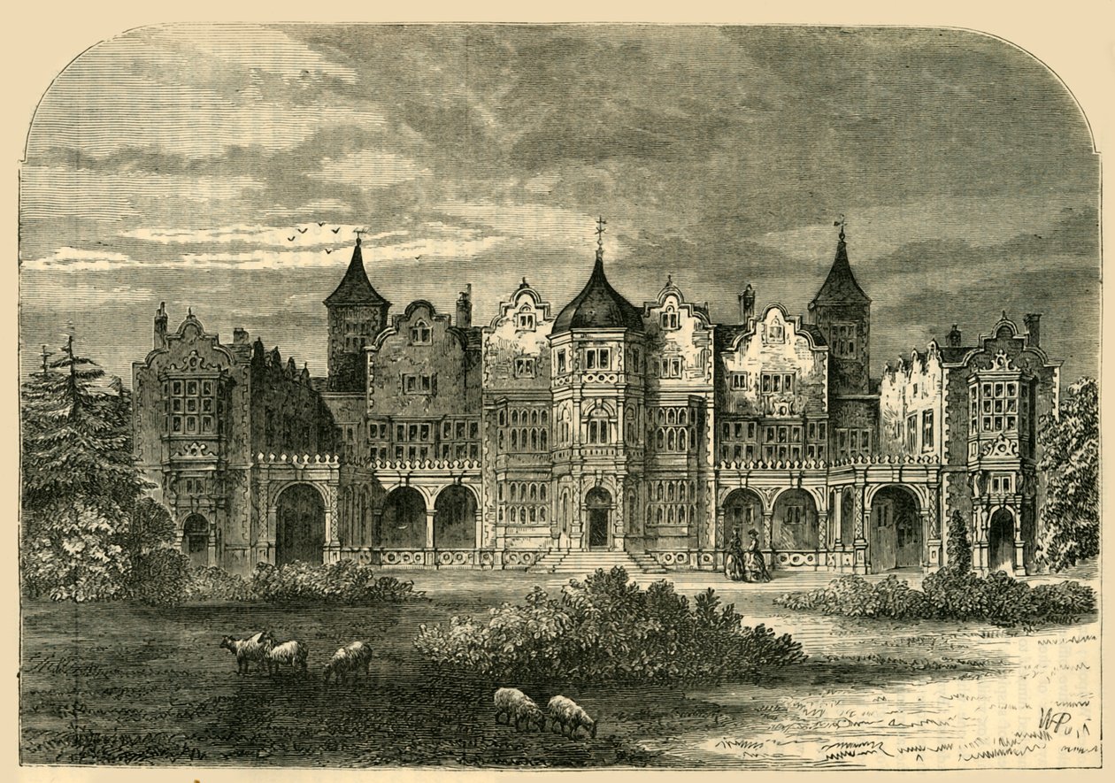 بيت هولندا ، c1876. بواسطة غير معروف