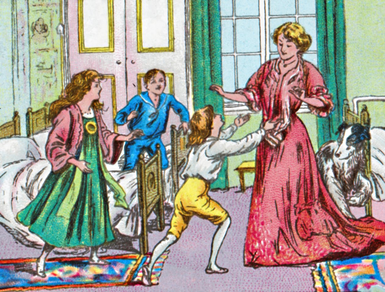 المنزل مرة أخرى ، c1905. بواسطة غير معروف