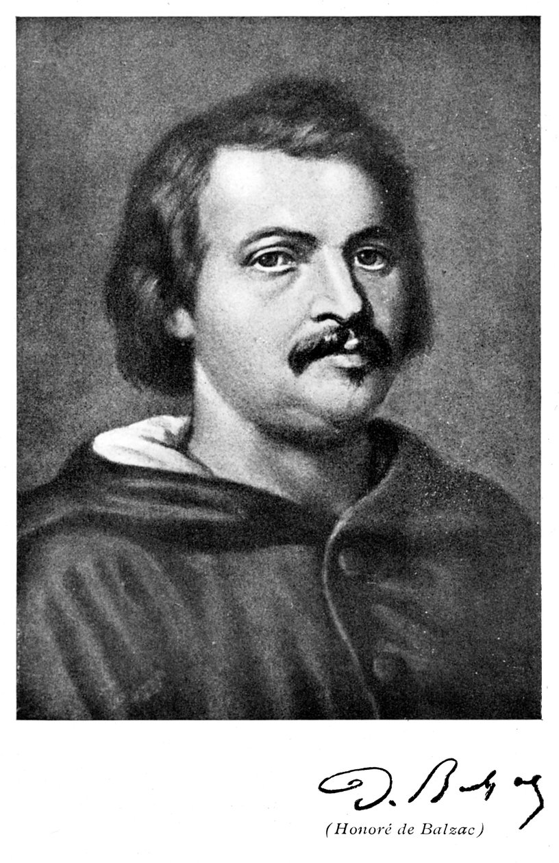 Honore de Balzac 1799-1850 ، الروائي والناقد الأدبي الفرنسي بواسطة غير معروف
