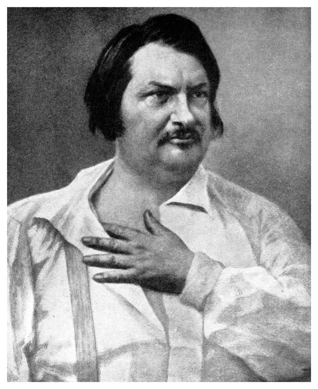 Honore de Balzac ، الروائي الفرنسي ، القرن التاسع عشر 1956 بواسطة غير معروف