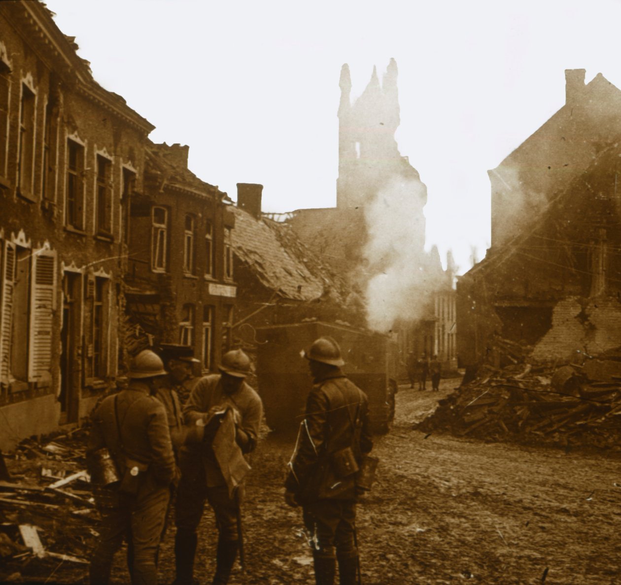 Hooglede ، فلاندرز ، بلجيكا ، 1918 بواسطة غير معروف