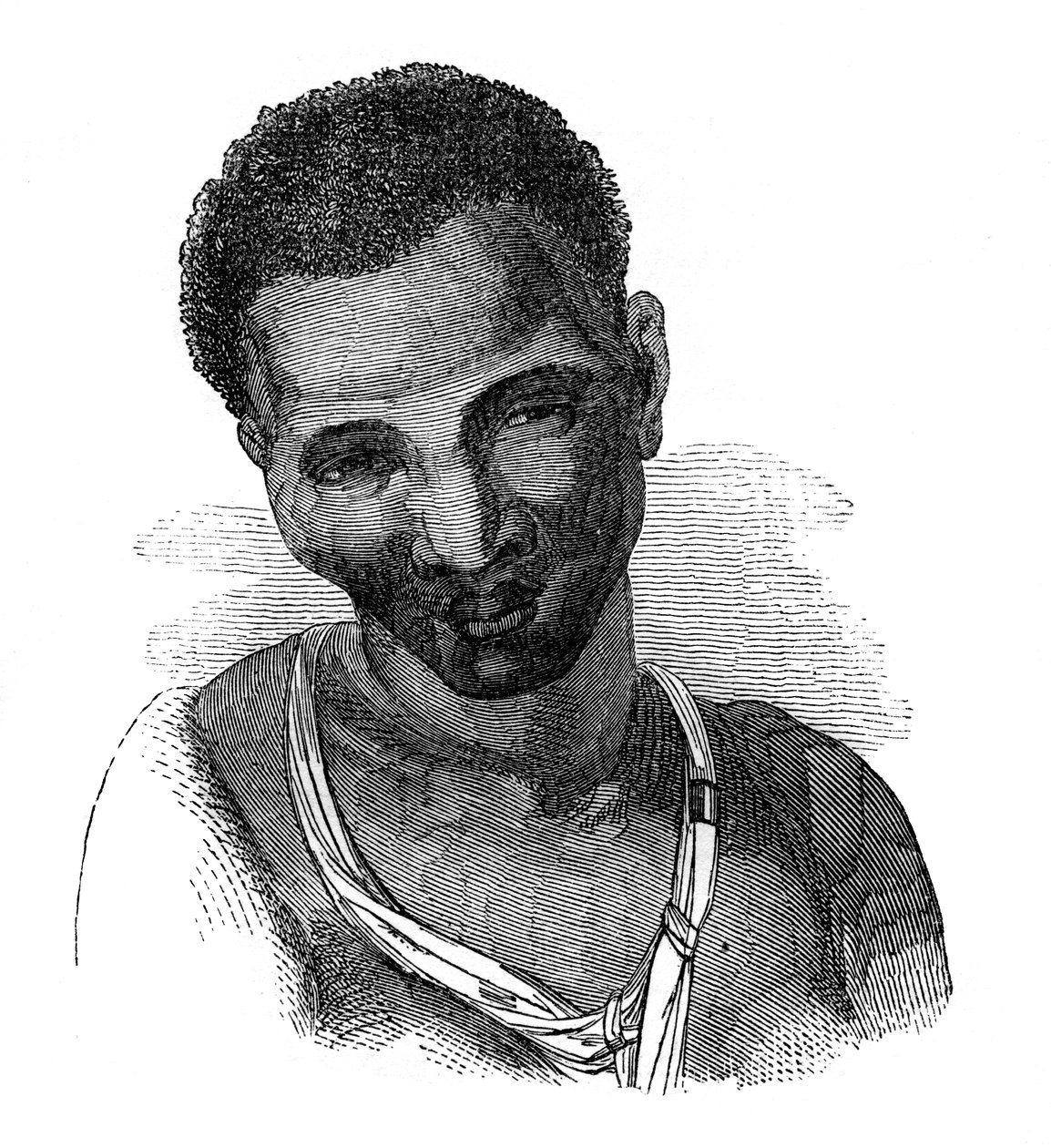 أنثى هوتنتوت ، 1848 بواسطة غير معروف