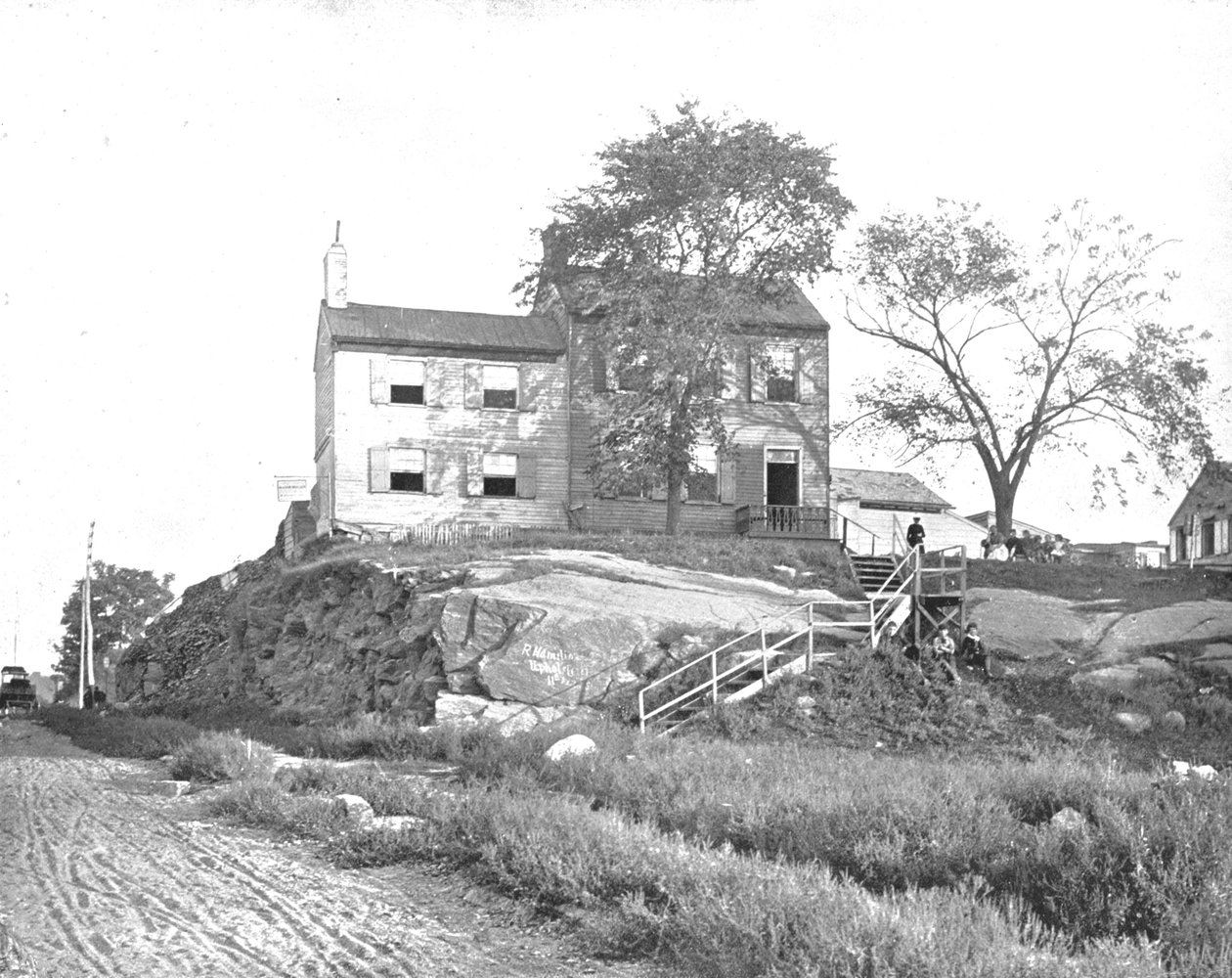 House of Edgar Allen Poe، Ravenswood، Long Island، New York State، USA، c1900. بواسطة غير معروف