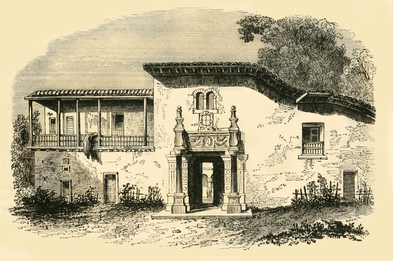 بيت Pizarro ، كوزكو ، 1890. بواسطة غير معروف