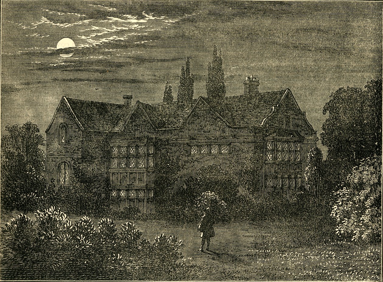 Howards House ، في Clapton ، حوالي 1800 ، c1876. بواسطة غير معروف
