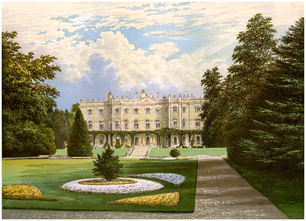 Hughenden Manor ، إيرل بيكونزفيلد ، c1880 بواسطة غير معروف