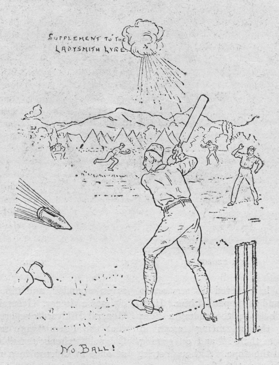 فكاهة الحصار ، 1902 بواسطة غير معروف
