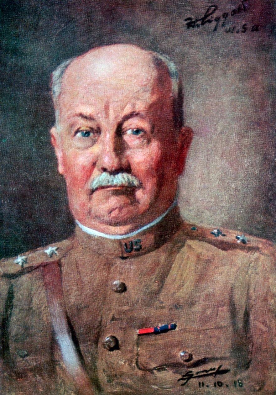 هنتر ليجيت ، الجنرال الأمريكي في الحرب العالمية الأولى ، 1926 بواسطة غير معروف