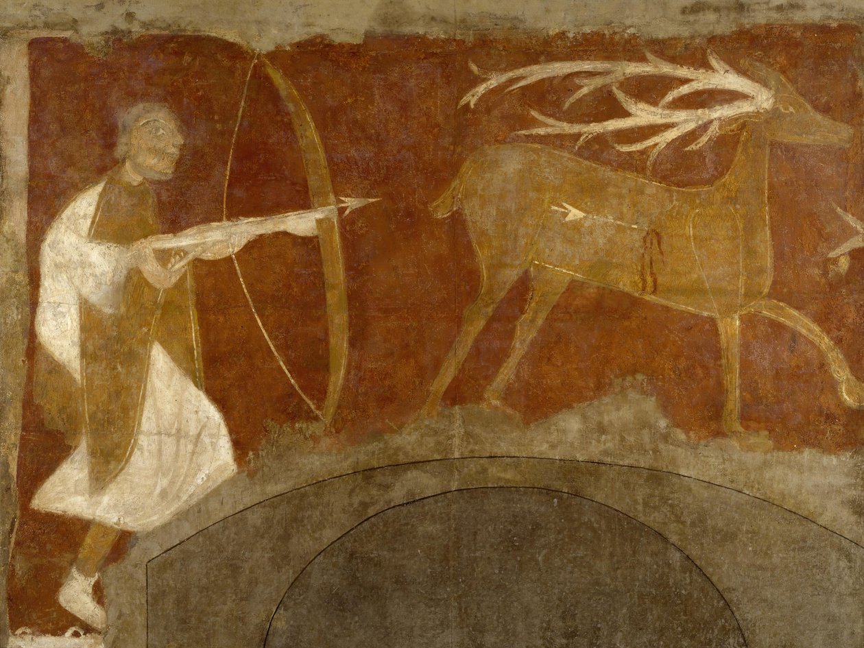 مشهد الصيد ، النصف الأول من القرن الثاني عشر ربما 1129-1134. بواسطة غير معروف