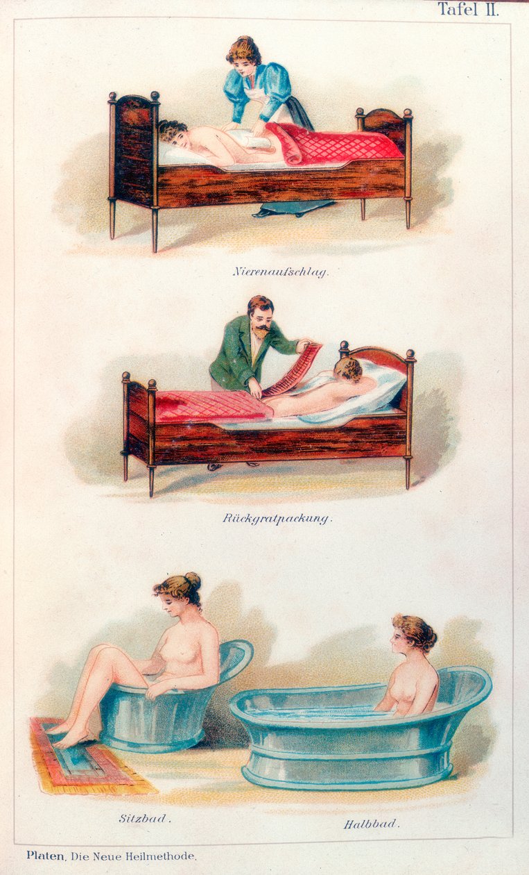العلاجات المائية ، c1902 بواسطة غير معروف