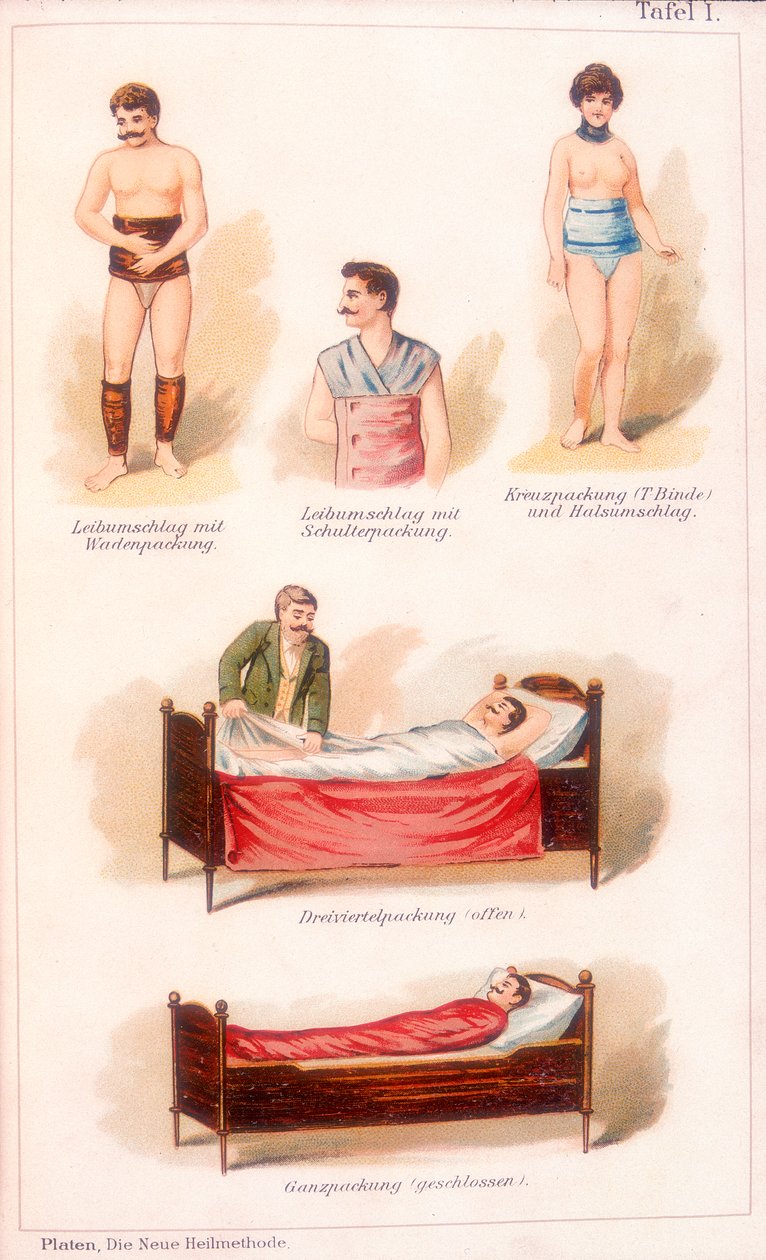 العلاجات المائية ، c1902 بواسطة غير معروف