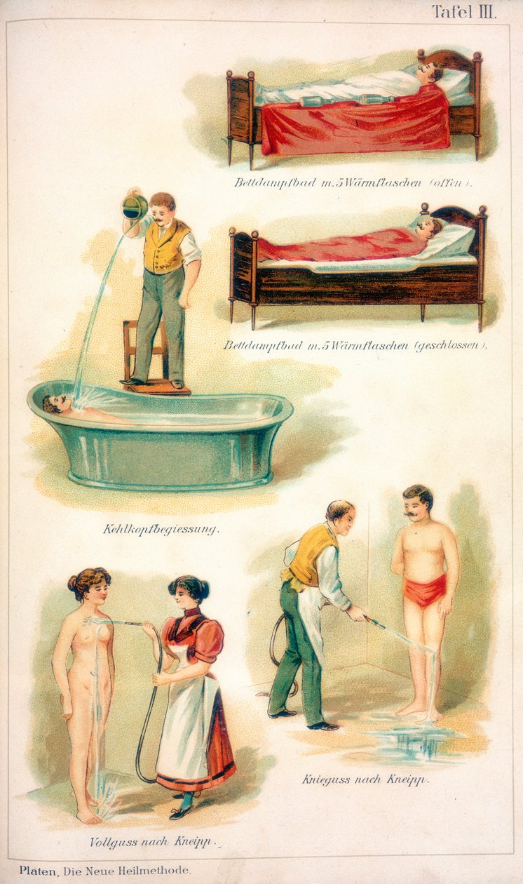 العلاجات المائية ، c1902 بواسطة غير معروف