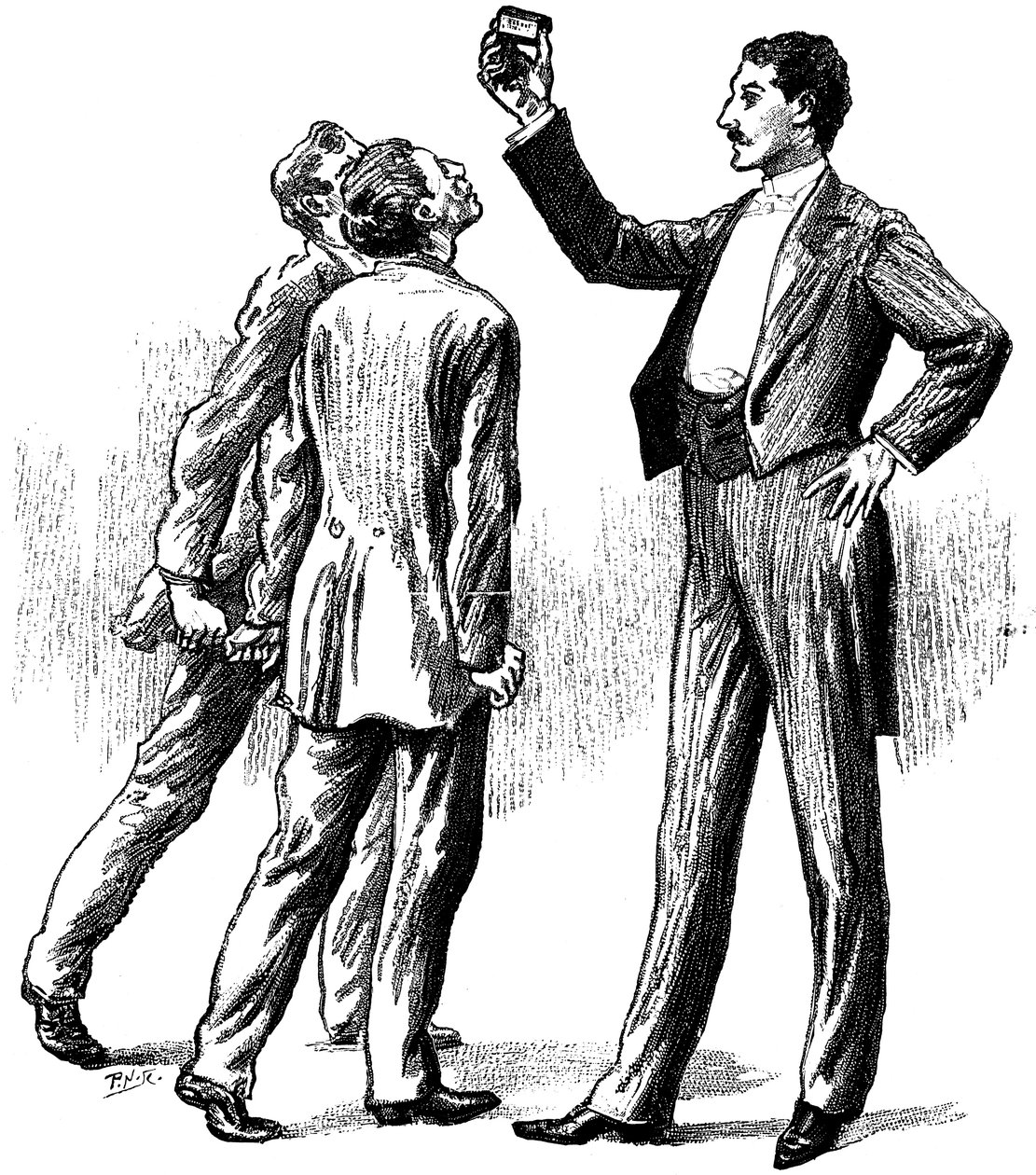 مواضيع منومة تجذبها علبة الثقاب ، 1891 بواسطة غير معروف