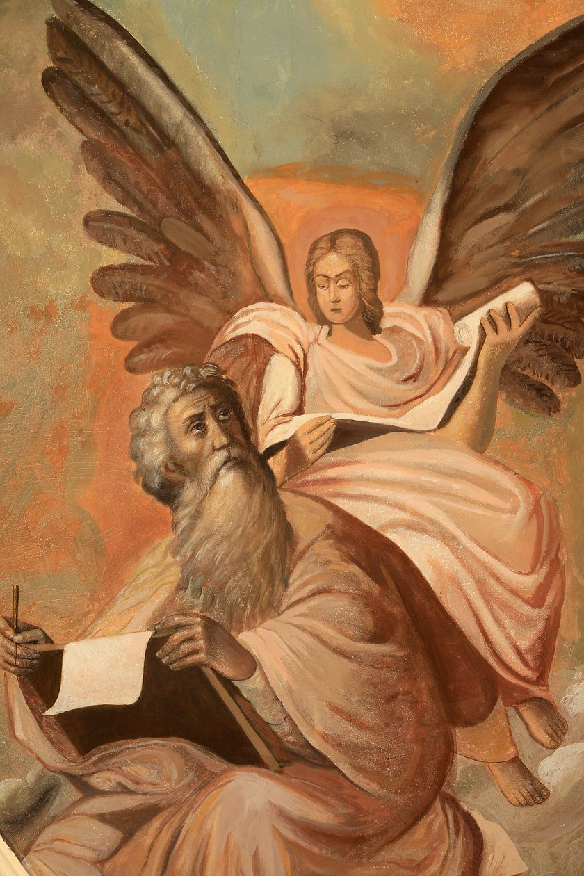 أيقونة في دير Aghiou Pavlou على جبل Athos Saint Matthew Grece بواسطة غير معروف