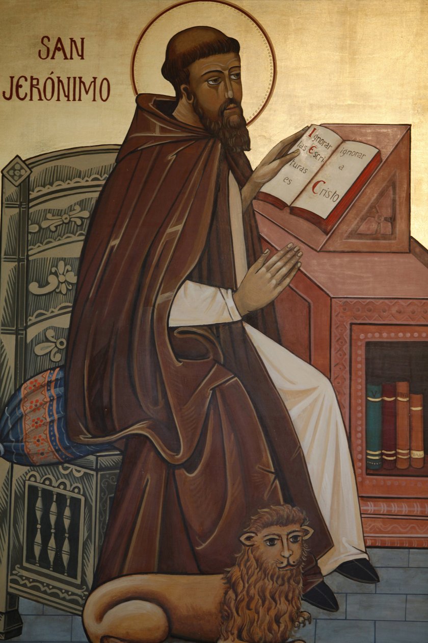 Icon depicting San Jeronimo Madrid Spain بواسطة غير معروف