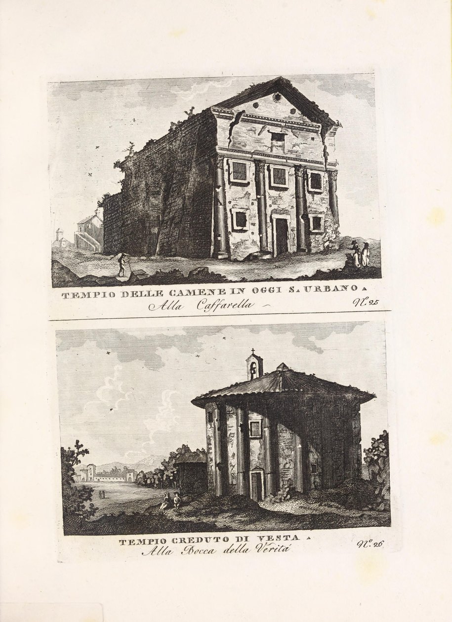 Illustrasjon hentet fra boken المناظر القديمة والحديثة الأكثر إثارة للاهتمام في مدينة روما av ukjent forfatter og utgitt av بواسطة Venanzio Monaldini ، Stefano Piale in Piazza di Spagna (حوالي 1820]) بواسطة غير معروف