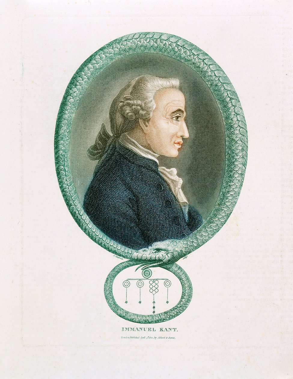 إيمانويل كانط ، فيلسوف ألماني ، 1812 بواسطة غير معروف