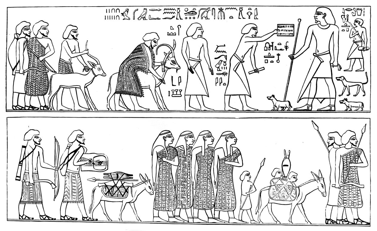 السامي الهجرة في نومي مول ، 1881 بواسطة غير معروف
