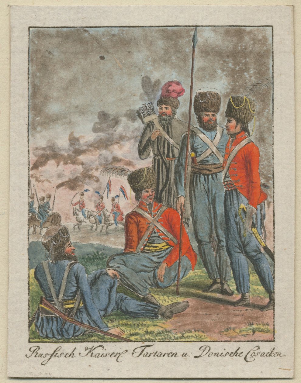 القوزاق الإمبراطورية الروسية ، 1799 بواسطة غير معروف
