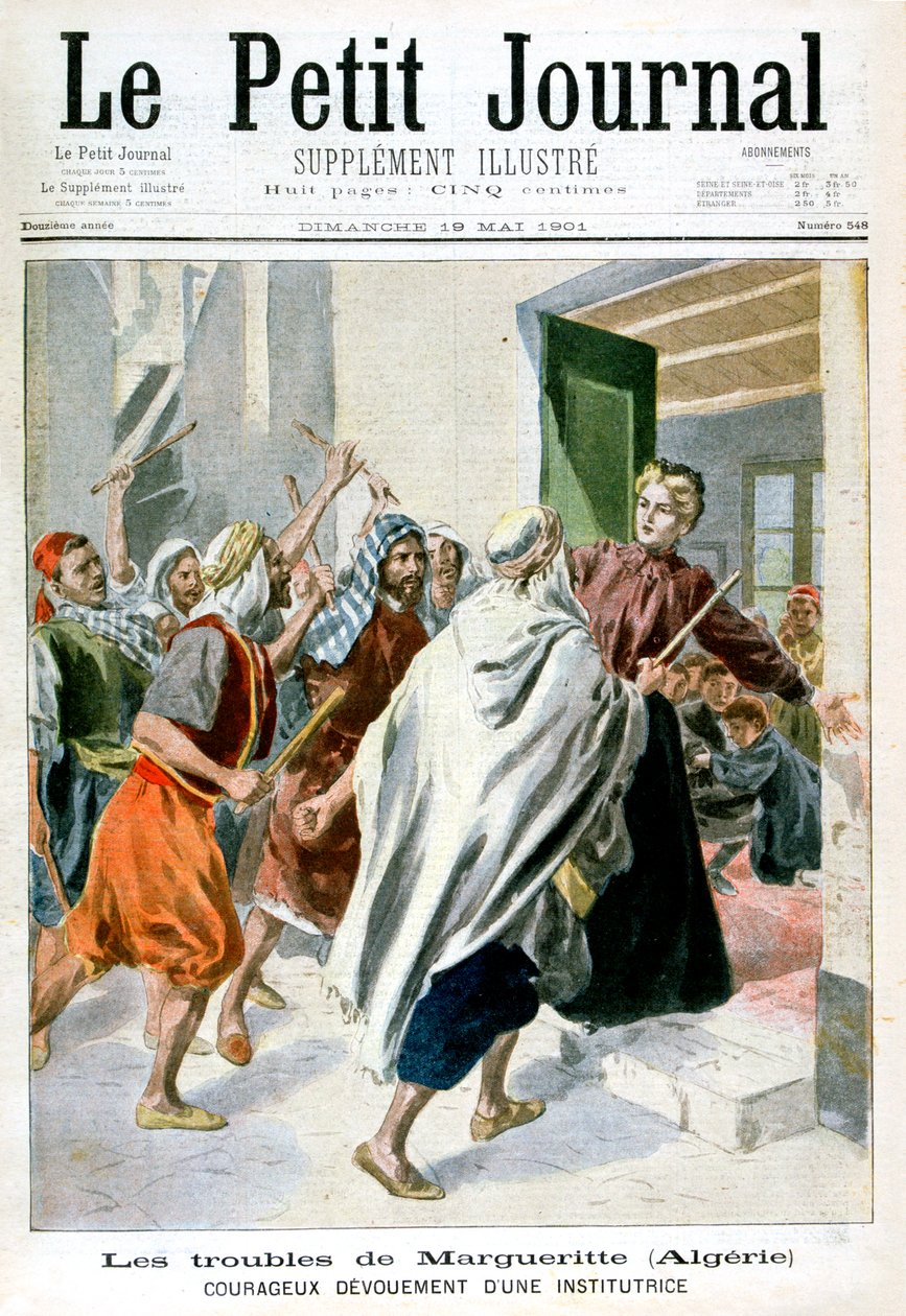 في الجزائر ، مارجريت في مأزق ، 1901 بواسطة غير معروف