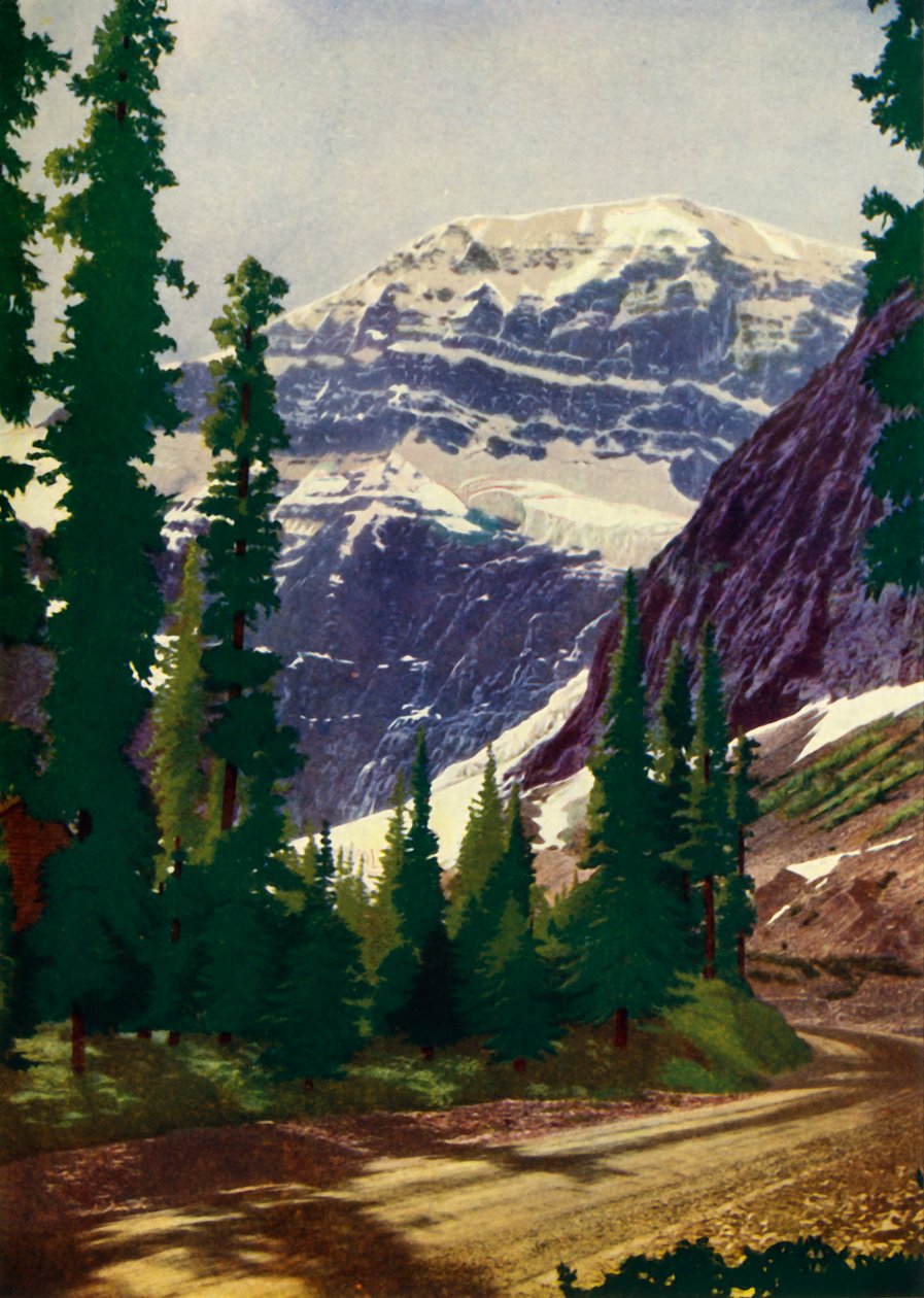 في Canadas Greatest National Park - حديقة جاسبر الوطنية ، c1948. بواسطة غير معروف