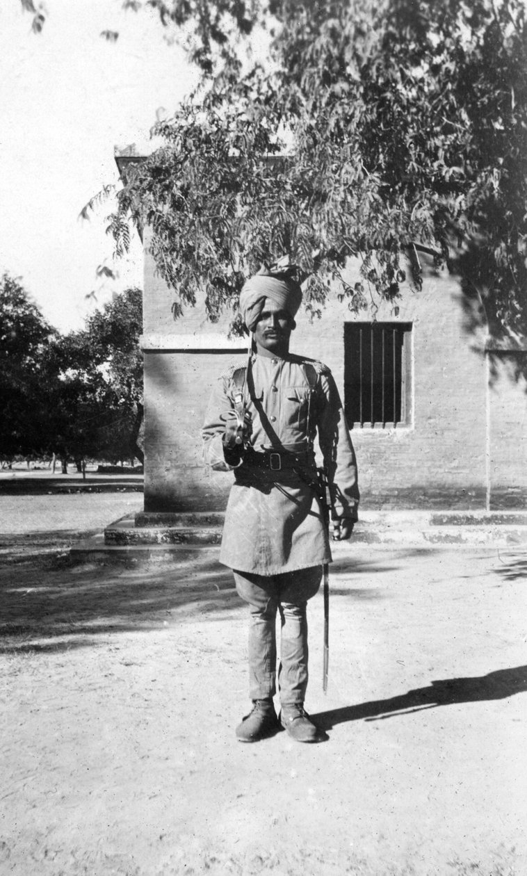 لانسر هندي ، Mathura ، الهند ، 1916-1917 بواسطة غير معروف