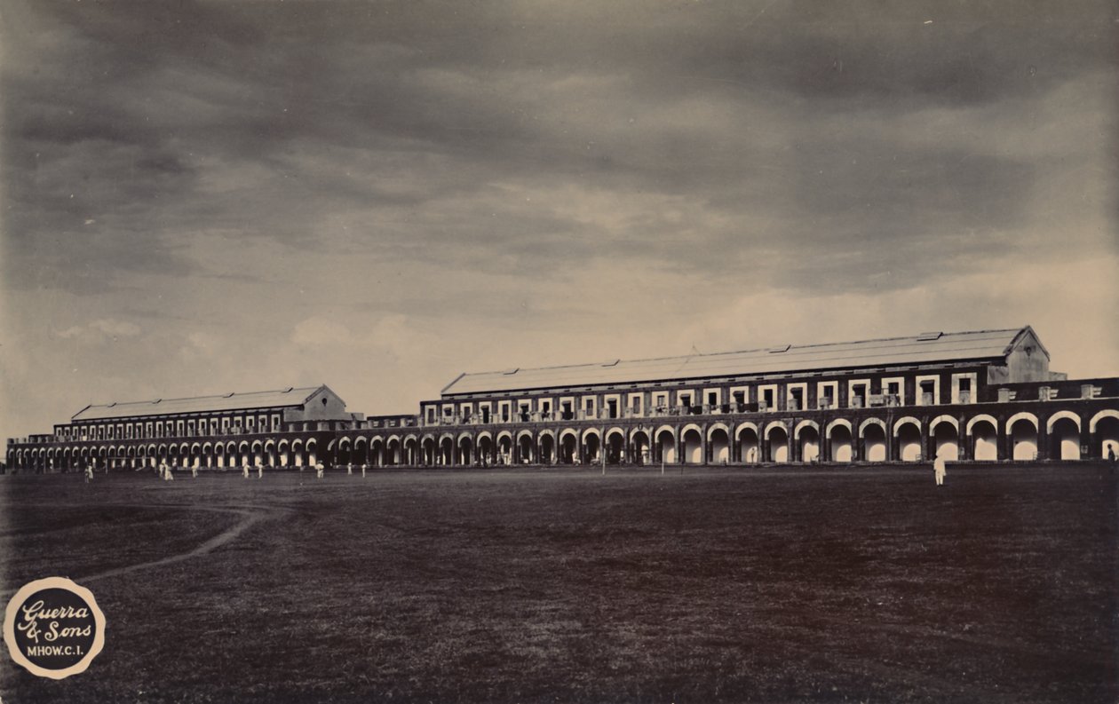 الثكنات العسكرية الهندية ، c1910. بواسطة غير معروف