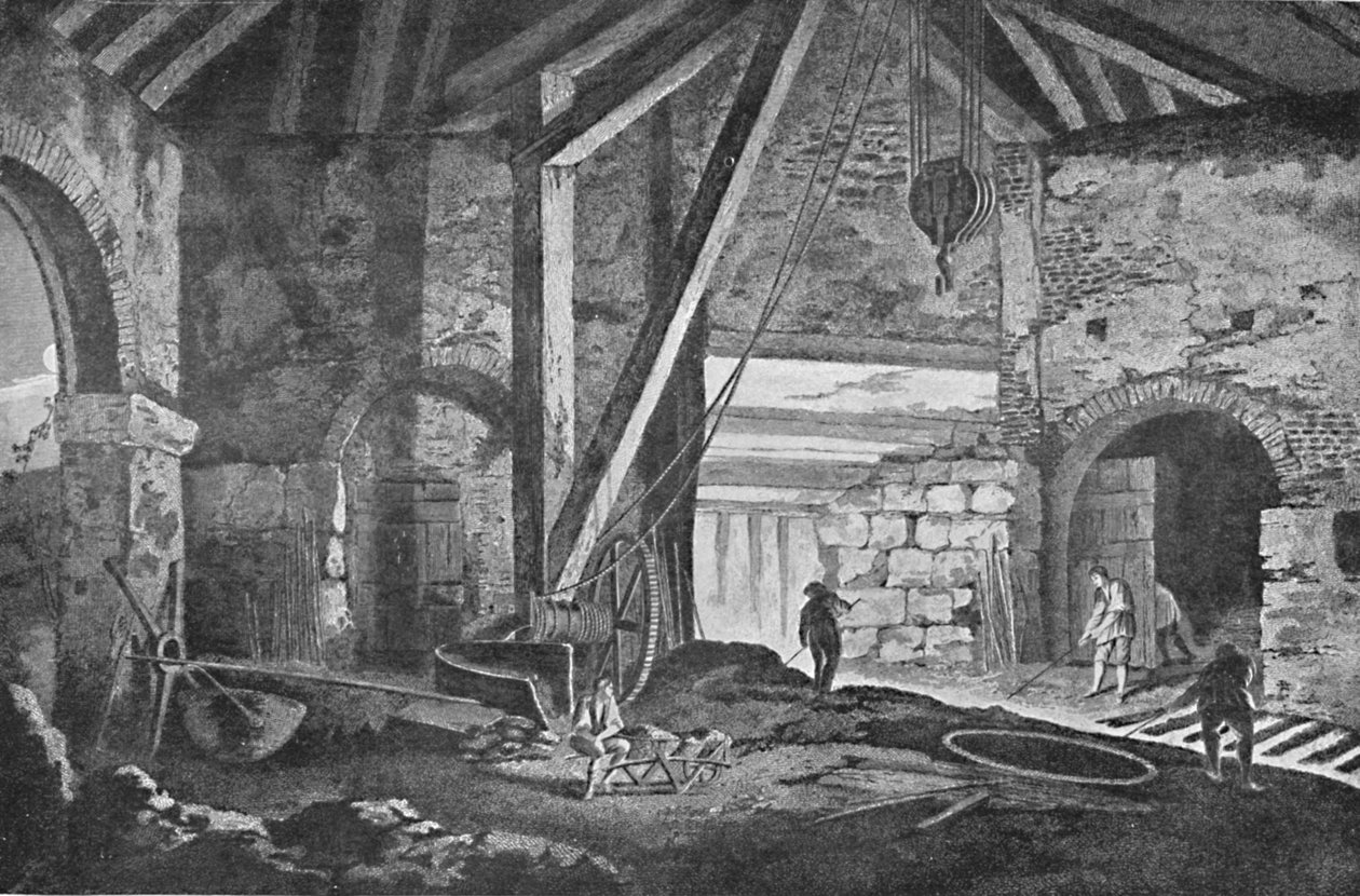 داخل منزل صهر في بروسيلي ، شروبشاير ، 1788 ، 1904 بواسطة غير معروف