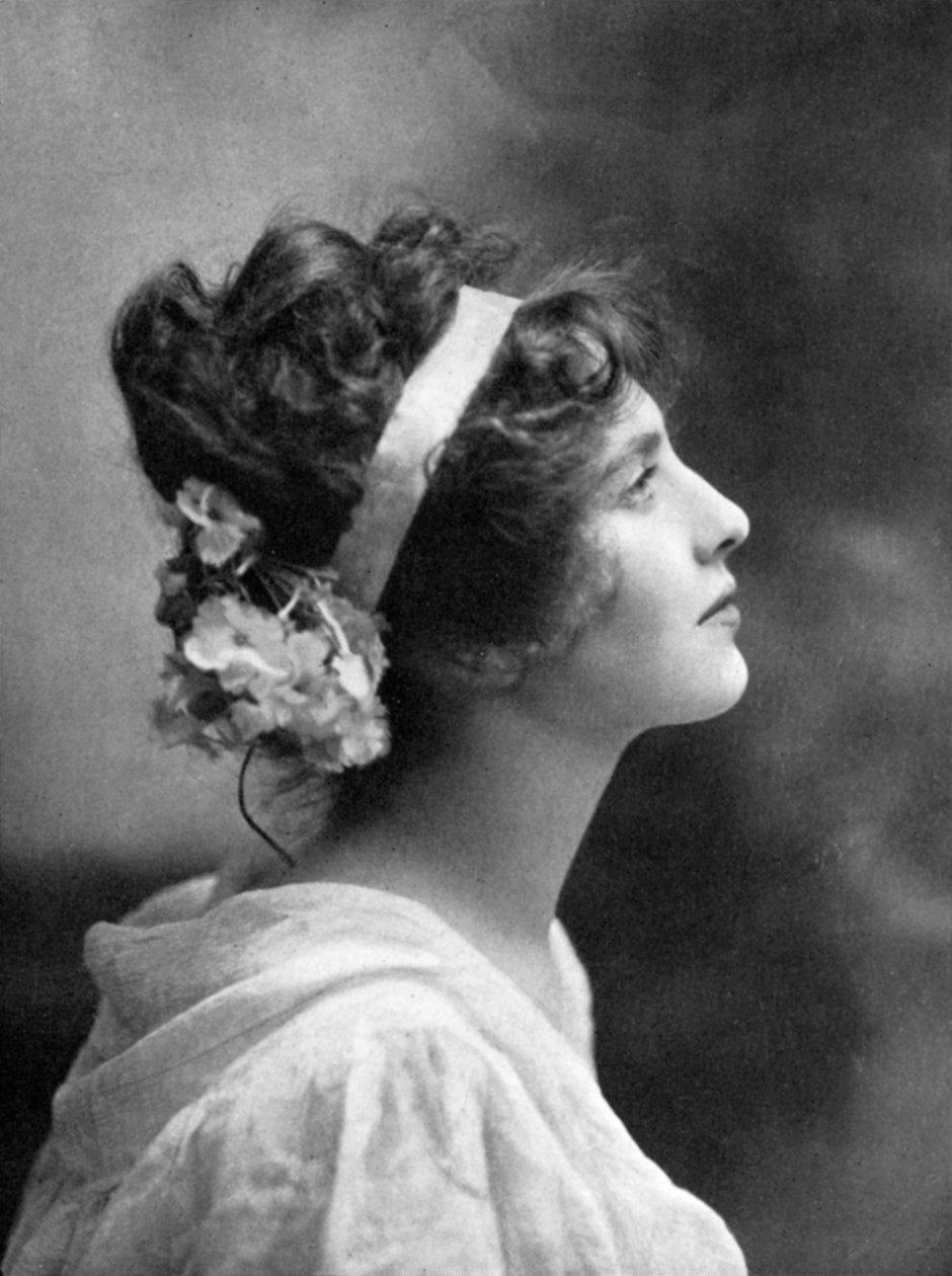 ايريس هوي 1885-1979 ، الممثلة البريطانية ، 1908-1909 بواسطة غير معروف