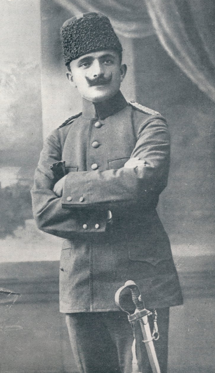 إسماعيل إنفر باشا إنفير باشا 1881-1922 ، الضابط العسكري العثماني ، c1914 بواسطة غير معروف