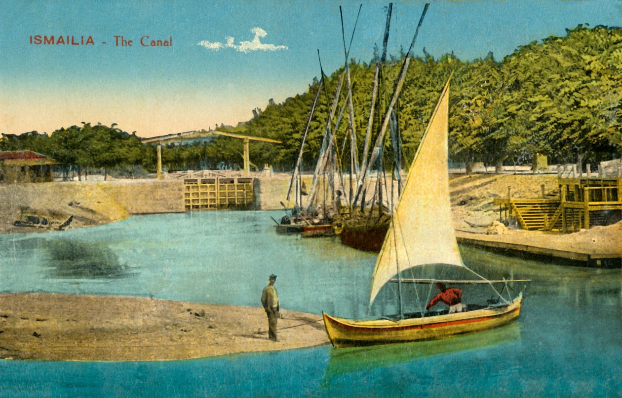 الإسماعيلية - القناة ، c1918-c1939. بواسطة غير معروف