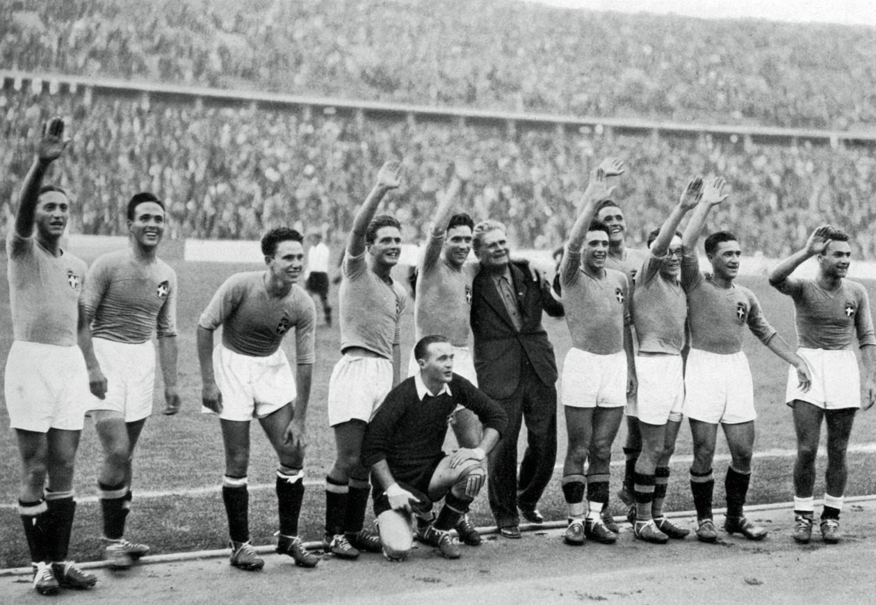 المنتخب الإيطالي لكرة القدم ، أولمبياد برلين ، 1936 بواسطة غير معروف