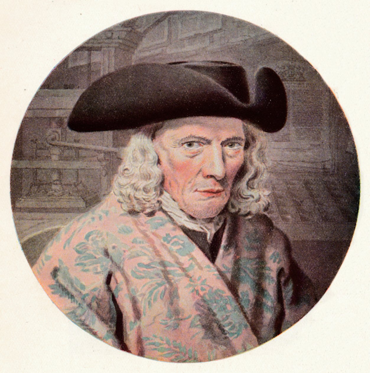 Izaak Enschede 1681-1761 ، مؤسس شركة الطباعة Royal Joh. انشيده ، القرن الثامن عشر بواسطة غير معروف