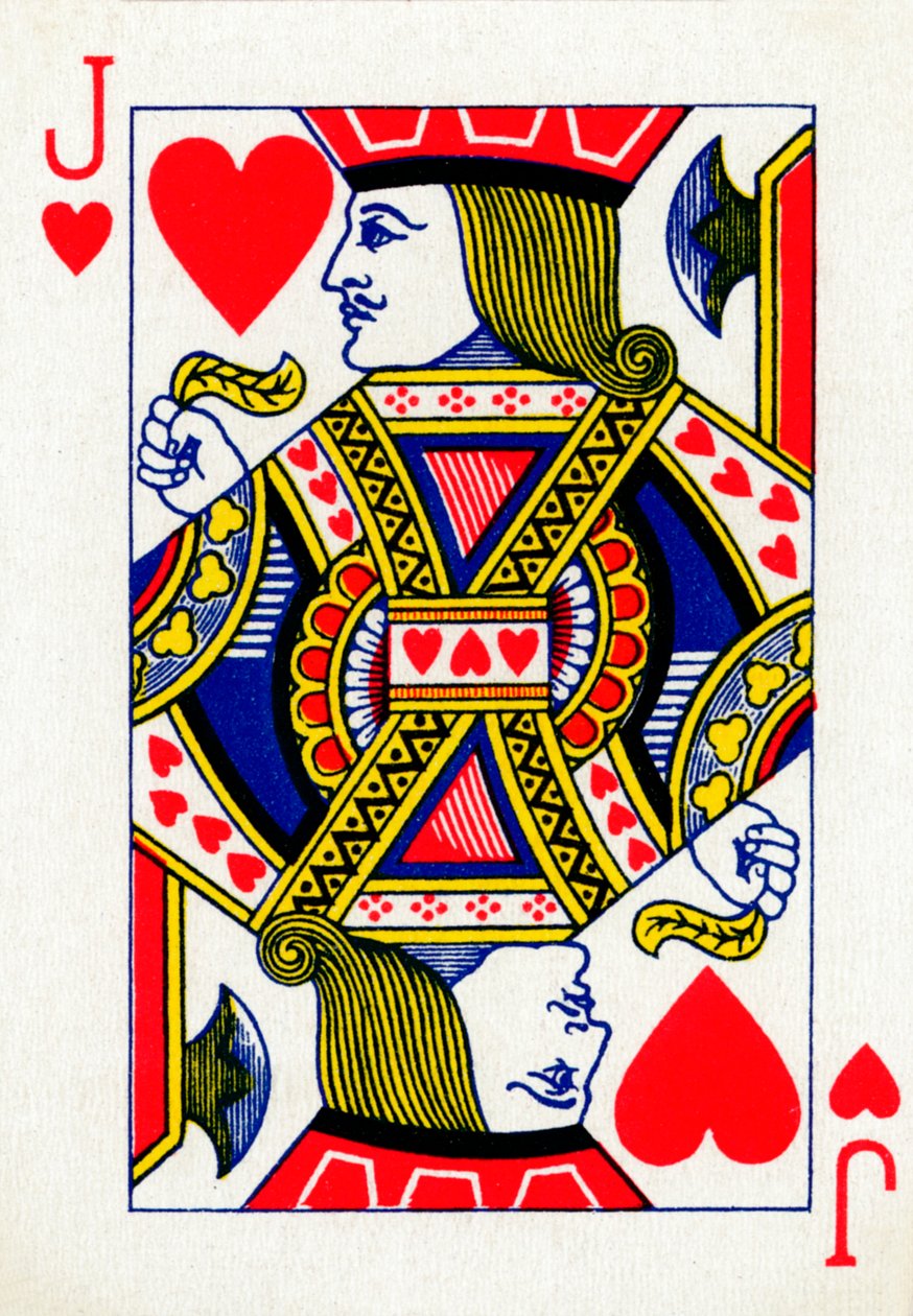 جاك هارتس من مجموعة أوراق لعب Goodall & Son Ltd. ، c1940 بواسطة غير معروف