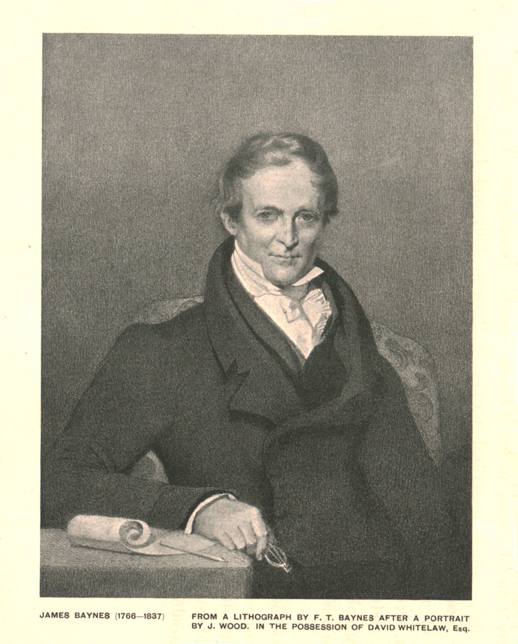 جيمس باينز 1766-1837. بواسطة غير معروف